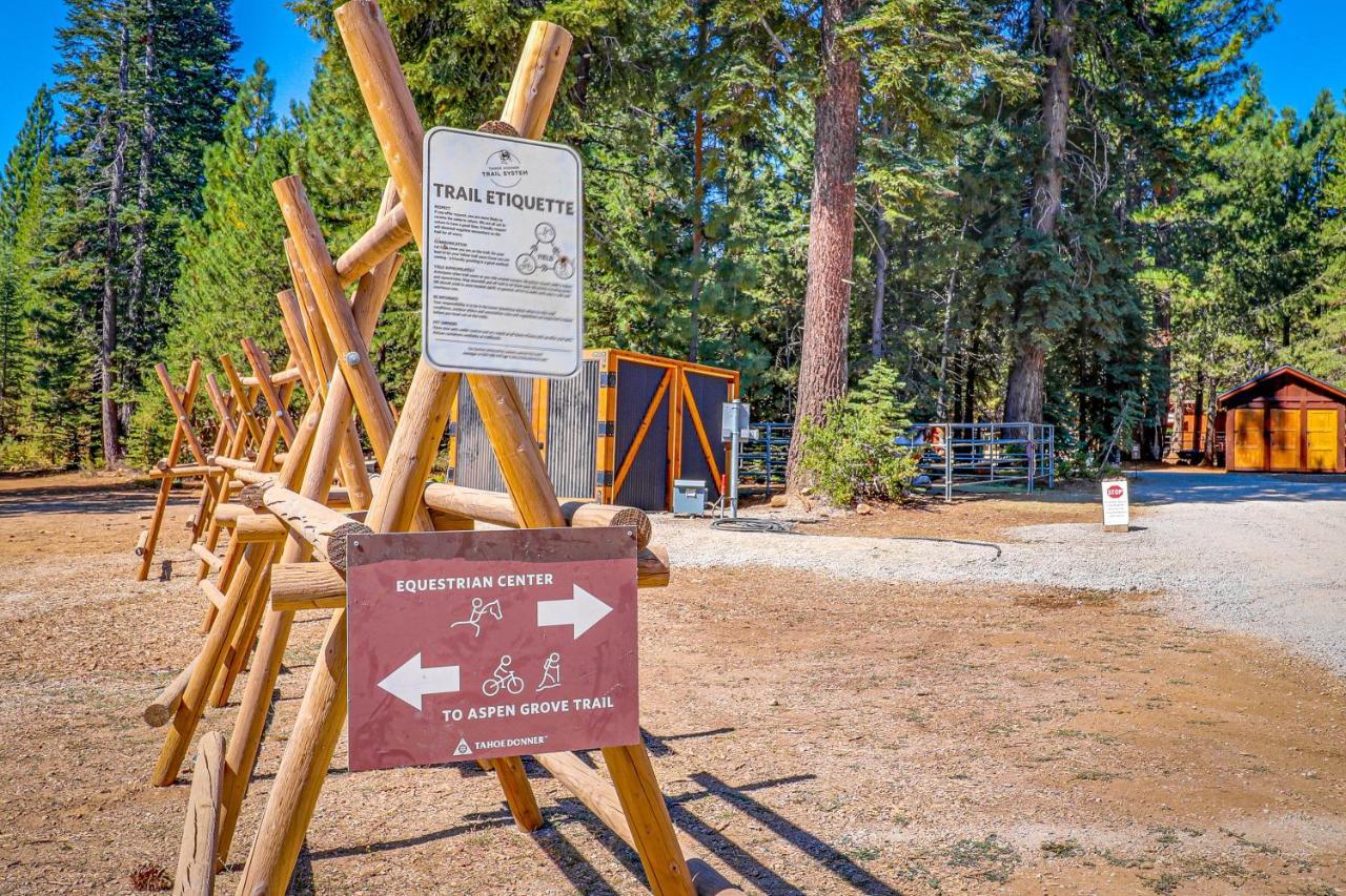 Snowpeak Chalet In Tahoe Donner Truckee Exterior foto